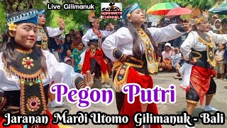 Download Lagu Tari Pegon Putri | Jaranan Mardi Utomo Gilimanuk - Bali MP3