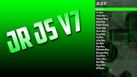 [1.19|GSC] Black Ops 2: JR JS V7 Amazing Mod Menu + Download