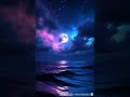 Sea with Moon  Ai video