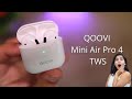 Обзор QOOVI TWS Mini Air Pro 4 ► все плюсы и минусы / хорошие беспроводные наушники за свои деньги!