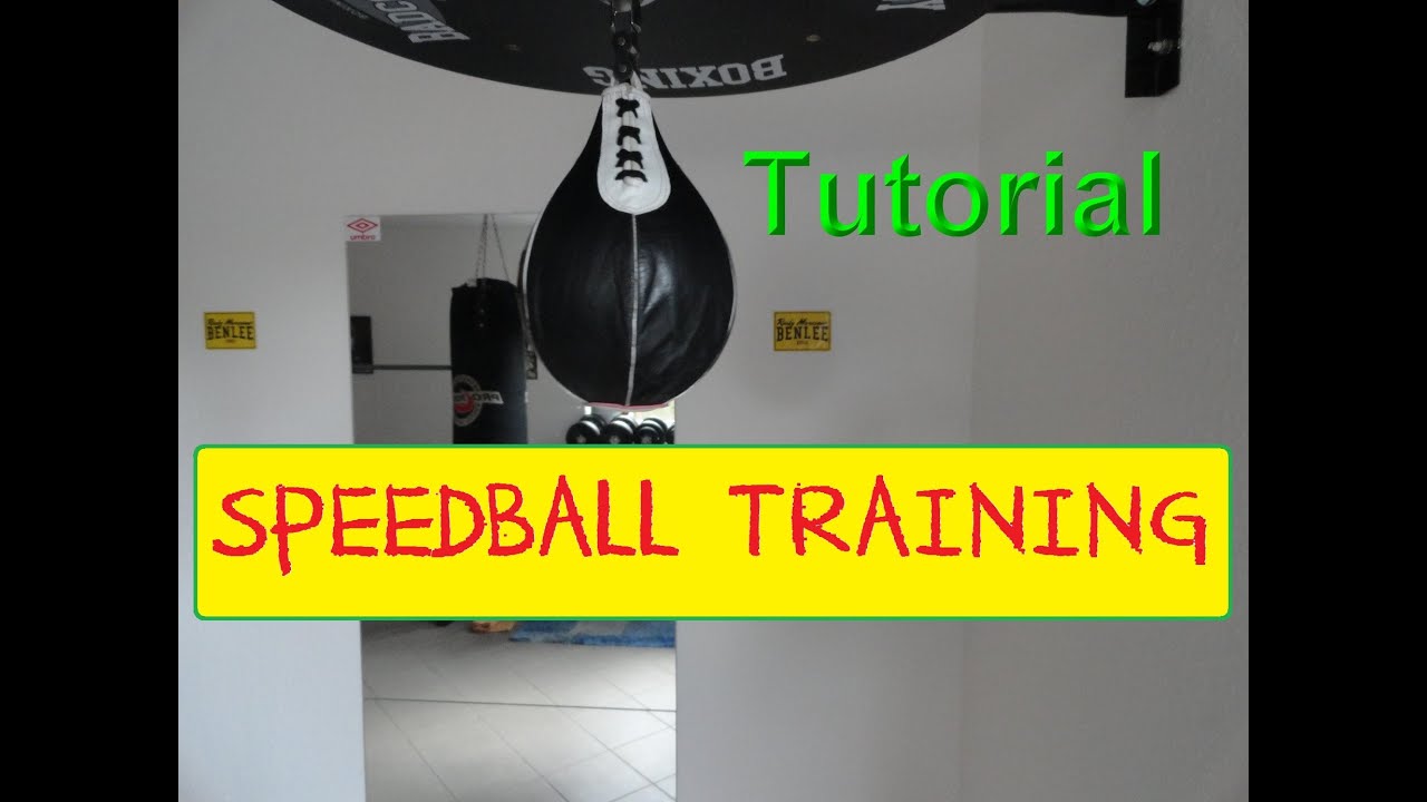 Boxbirne / Speedball / Maisbirne training - TUTORIAL DEUTSCH /  Trainingsanleitung - Anleitung 