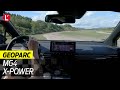 Ref:KH-ACYR0e1Y Essai mg4 x-power (435 ch !). un tour sur le circuit geoparc de saint-di�-des-vosges