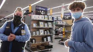 TRYING TO GET KICKED OUT OF WALMART! (IT WORKED)