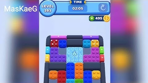 Color Block Jam Level 393 Walkthrough Solution
