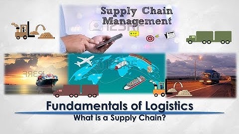 Fundamentals of Logistics - What is a Supply Chain