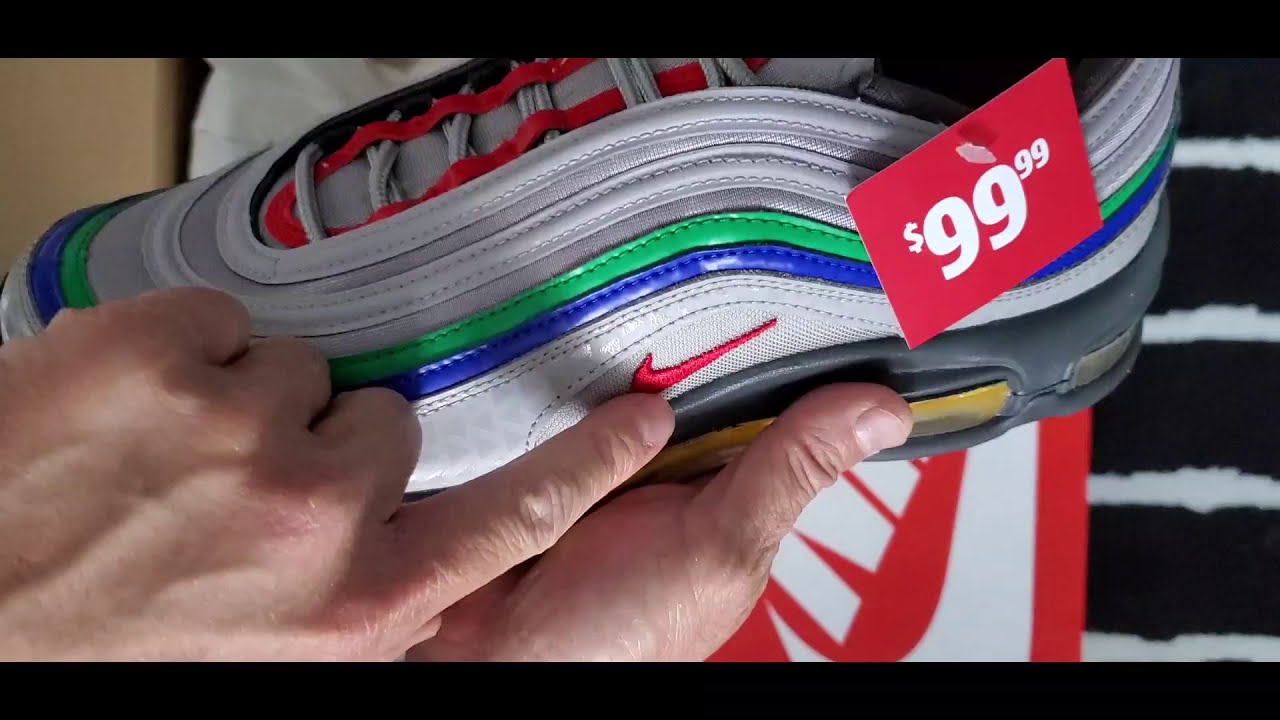 air max 97 nintendo 64 on feet