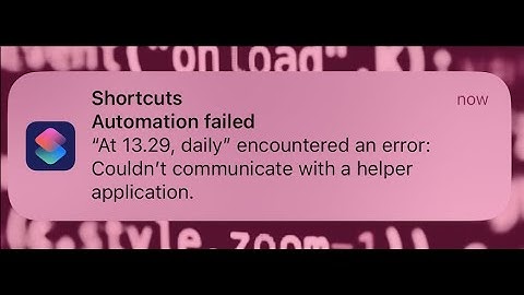 SOLVED: AUTOMATION FAILED: ENECOUNTERED ERRER: COULDINT COMMUNICATED WITH  A HELPER APPLICATION