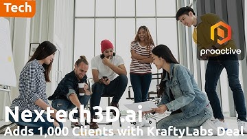 Nextech3D.ai to acquire KraftyLabs to build leading end-to-end AI event platform