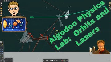 Algodoo Physics Lab Tutorial #4:  Orbits and Optics