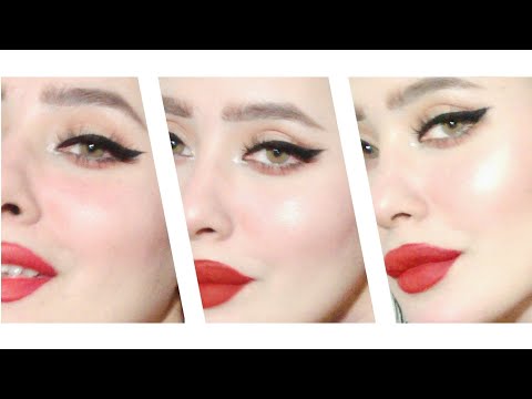 تعليم ميك اب طريقة رسم ايلاينر بخطوات سهلة وبسيطة للمبتدئين تجعلهم كالمحترفين