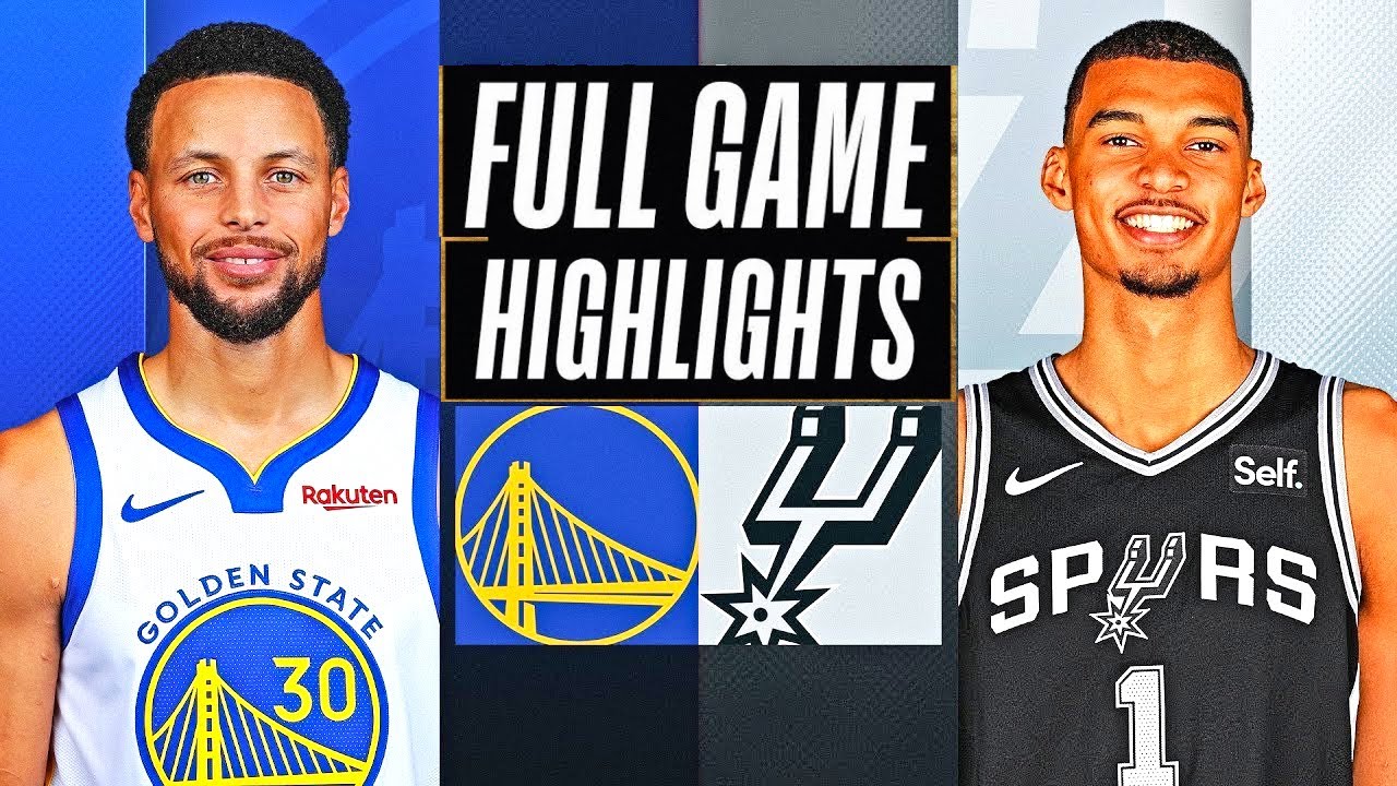 WARRIORS vs SPURS Full Game Highlights November 24, 2023 2023/24 NBA Season HIGHLIGHTS NBA