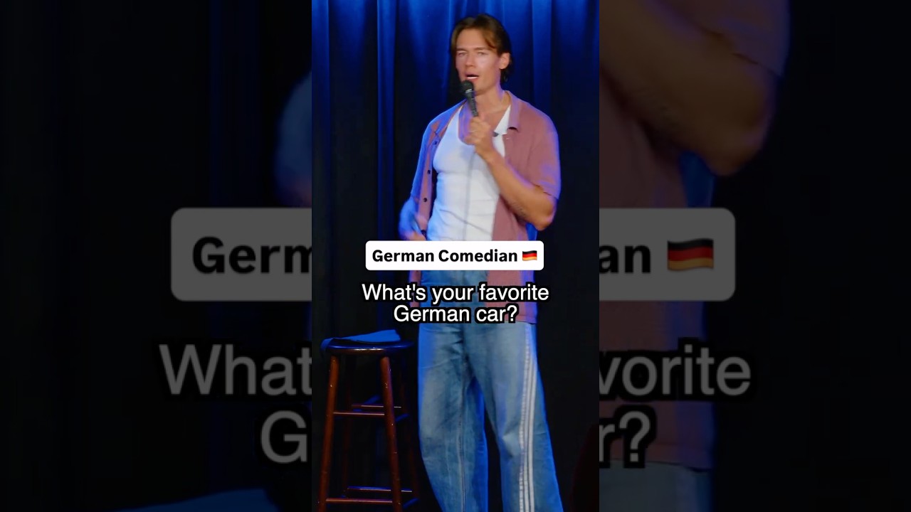 German Teaches Crowd to Pronounce BMW