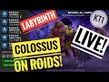 Labyrinth Of Legends Speedrun With Roided Up Colossus! Big Yellow Numbers Guaranteed!