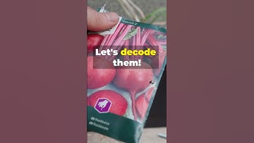 Seed Packets Decoded — All You Need to Know! #garden #gardening #beginners #diy #howto #youtube #fun