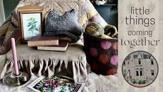 The Finishing Touches At Home, Knitting Sewing