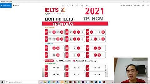 Đăng ký thi ielts trước bao nhiêu ngày