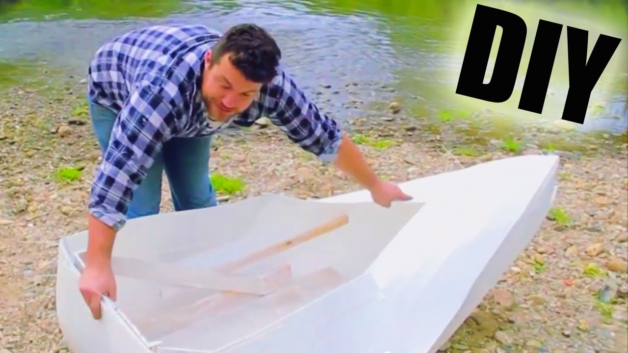 How to Make • Foldable Kayak - YouTube