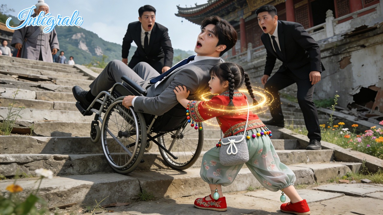 Mendiante à la force folle:elle arrête un fauteuil fou et sauve un PDG handicapé!Sa vie bascule!