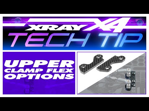 XRAY X4'26 - Upper clamp flex options
