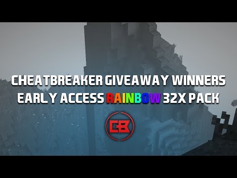 CheatBreaker GIVEAWAY WINNERS! + Early Access Rainbow 32x PACK RELEASE! - CheatBreaker GIVEAWAY WINNERS! + Early Access Rainbow 32x PACK RELEASE!