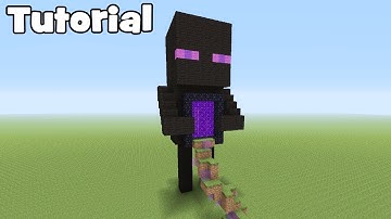 Minecraft Tutorial: How To Make An Enderman Nether Portal