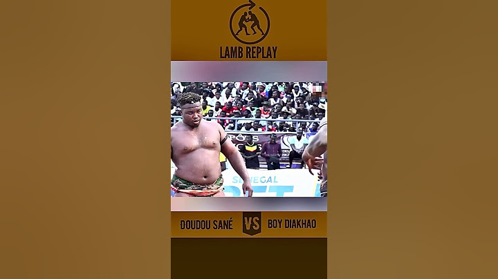 Doudou Sané vs Boy Diakhao #luttesénégalaise #lamb #doudousané #boydiakhao