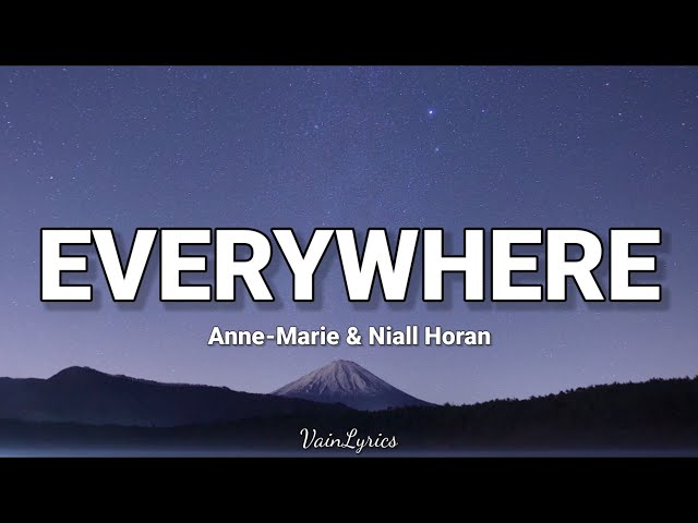 Niall Horan - Everywhere (lyrics) 