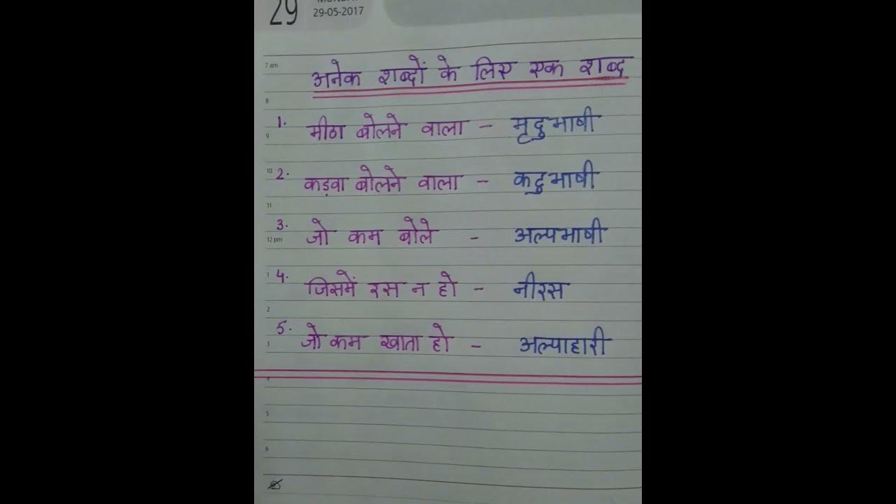 Anek Shabdo Ke Liye Ek Shabd One Word Substitution In Hindi anek-shabdo-ke-liye-ek-shabd-one-word-substitution-in-hindi