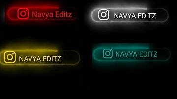 Neon Lower Third editing ||kinemaster tutorial