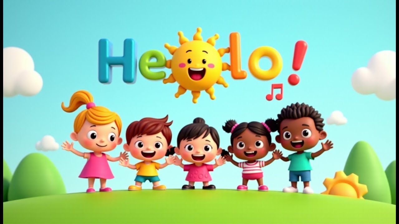 Hello! | Kids Greeting Song and Feelings Song | Super Simple Songs ...