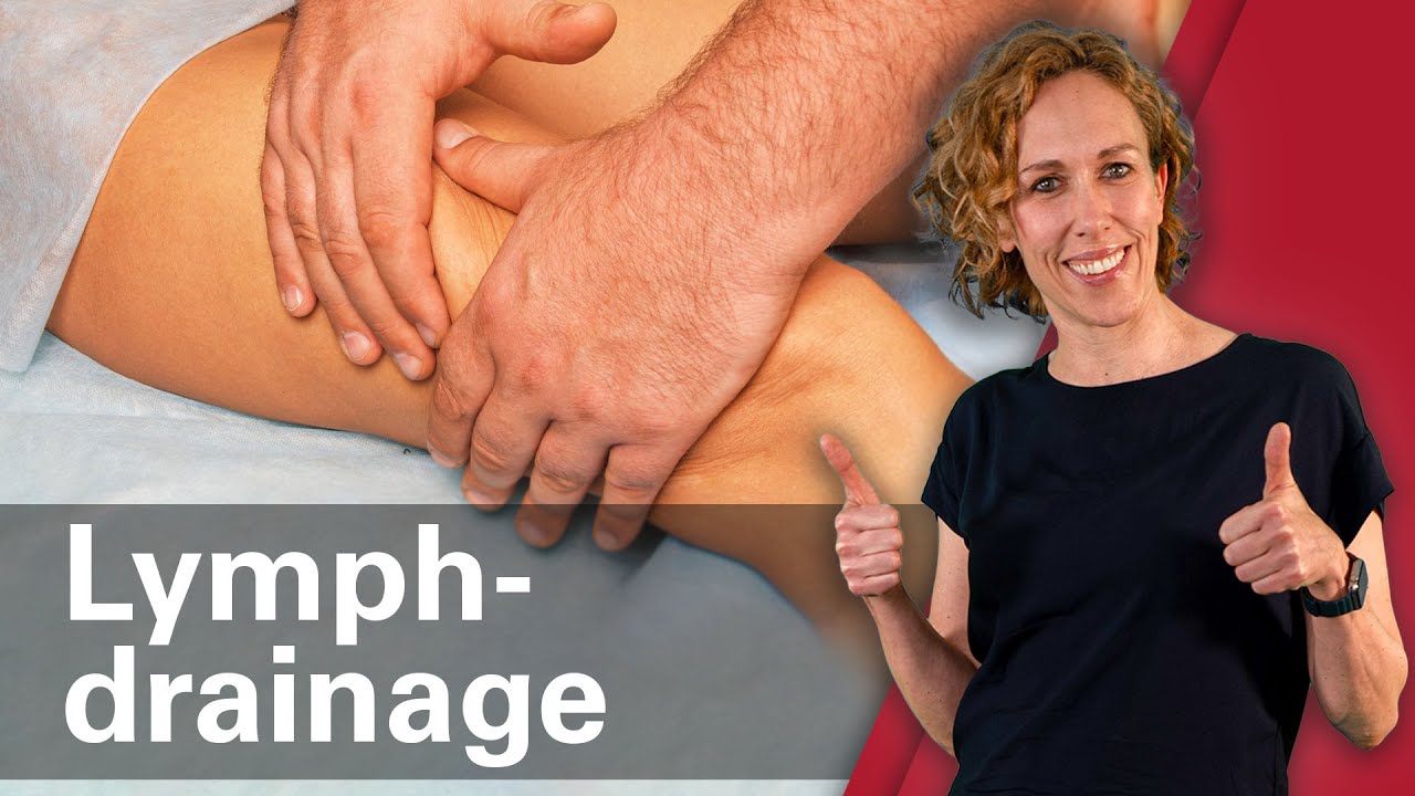 Schmerzen und Schwellungen wegmassieren? - Lymphdrainage nach Lipödem Operation richtig anwenden