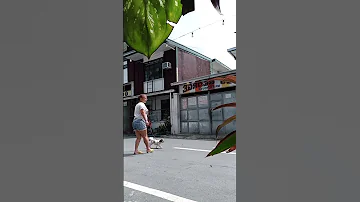 SUNDAY MORNING EXERCISE LAKAD SA LABAS NG AMING SUEWE 