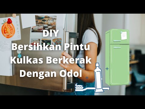 CUMA PAKE 0D0L BISA DAPET KULKAS BARU!!! Cara membersihkan pintu kulkas