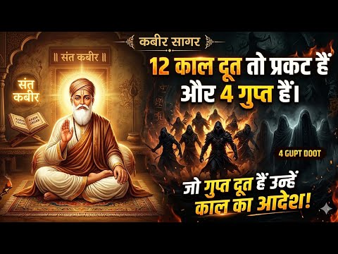 12 काल दूत तो प्रकट है ओर 4 गुप्त है। जो गुप्त दूत है उन्हें काल का आदेश सुनो क्या कहा।