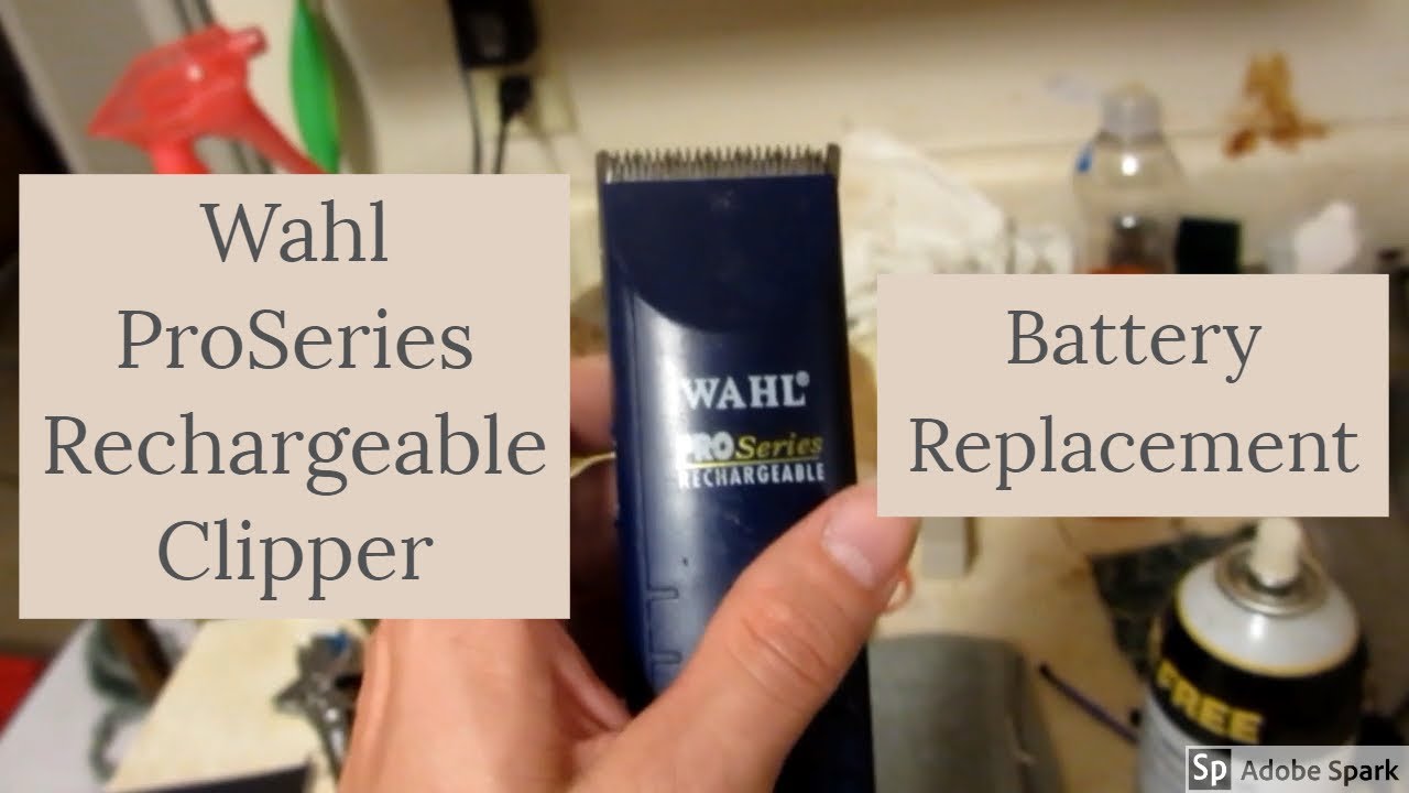 wahl senior battery replacement