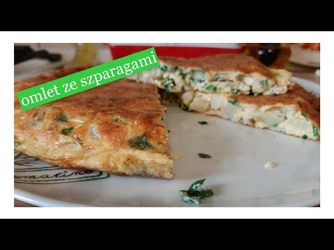 Wideo: Jak Zrobić Omlet Ze świeżymi Szparagami I Mozzarellą?