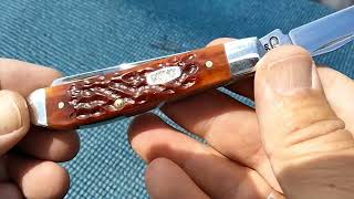 IS 1997 A MODERN CLASSIC  ~ 1997 ~ Case™ Mini Trapper in Chestnut Bone ~ 6207 ~ CLASSIC 90'S BONE