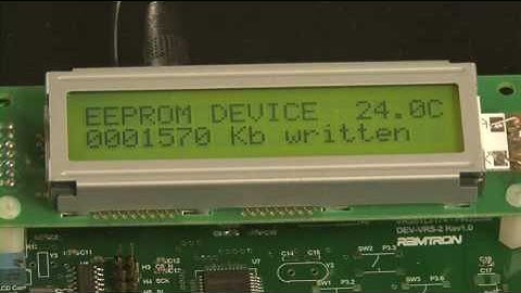 F-RAM Speed and Endurance Demo - Ramtron International Corporation