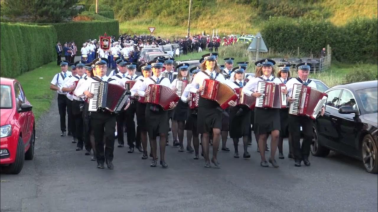 Aughrim Rose Of Derry Accordion Band Curran Flute 2022 YouTube