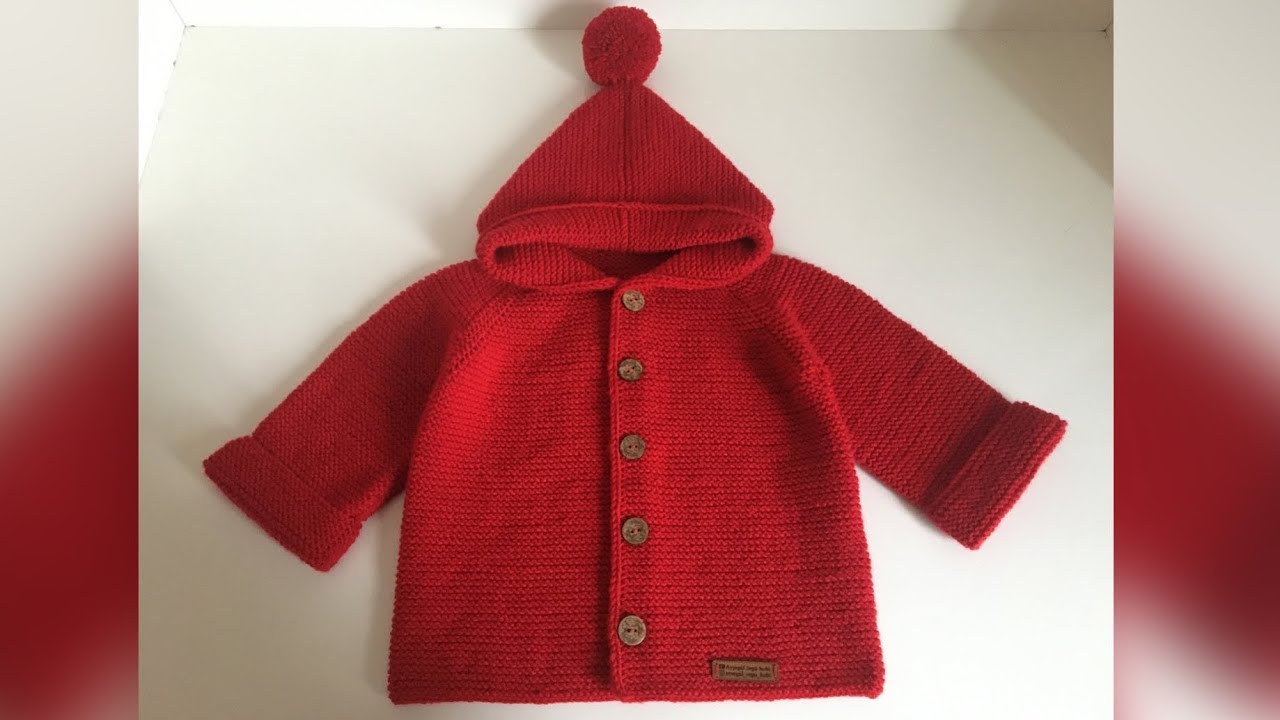 KAPÜŞONLU HAROŞE HIRKA YAPIMI✅ Yapımı Kolay hırka yapımı  #hırkamodeli #bebekörgümodelleri #örgü