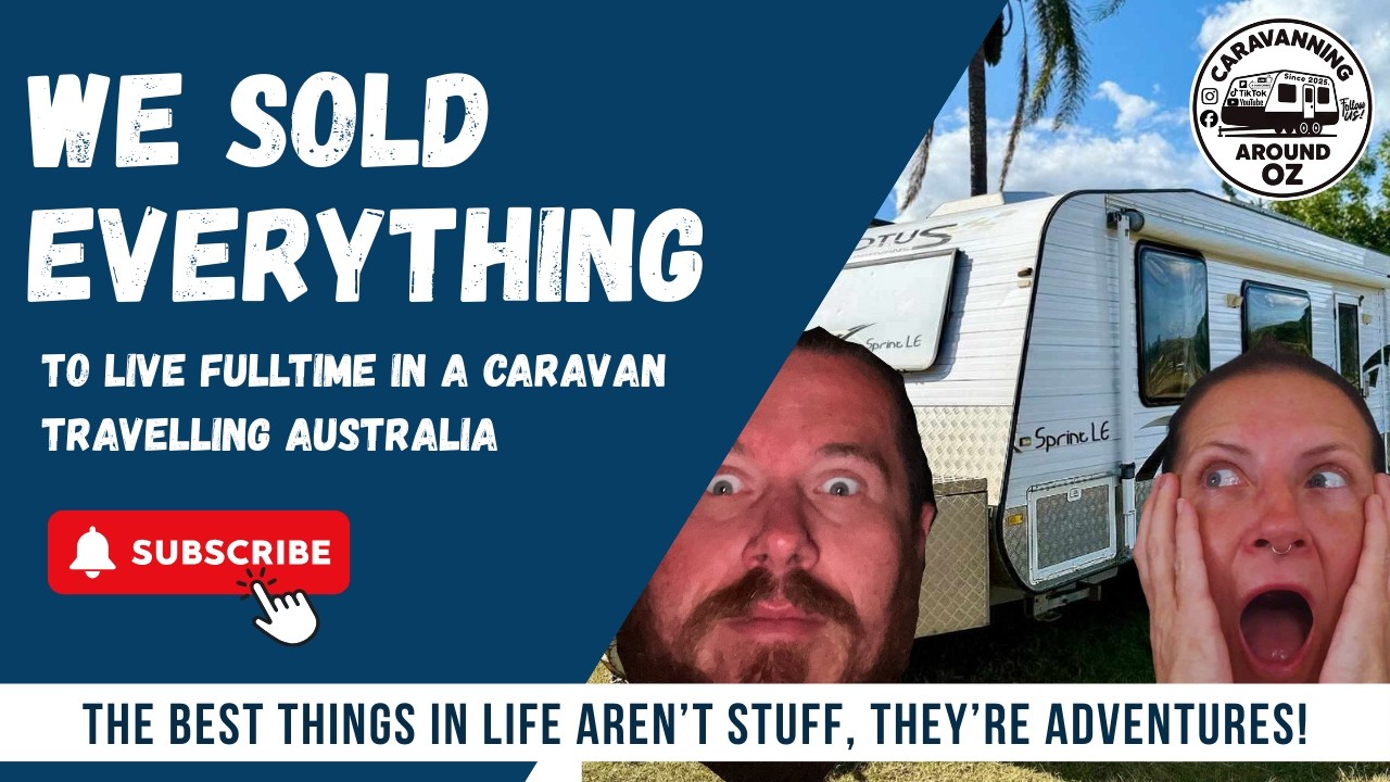 We SOLD everything & Renovated a Lotus Caravan to travel Australia full-time.