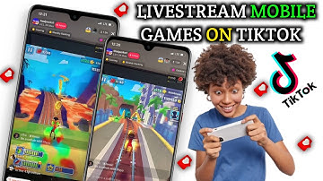 NEW! How To Live Stream Mobile Games in Tiktok Live (2024)