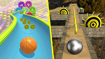 Going Balls Vs Action Balls All Levels Gameplay Android iOS #106