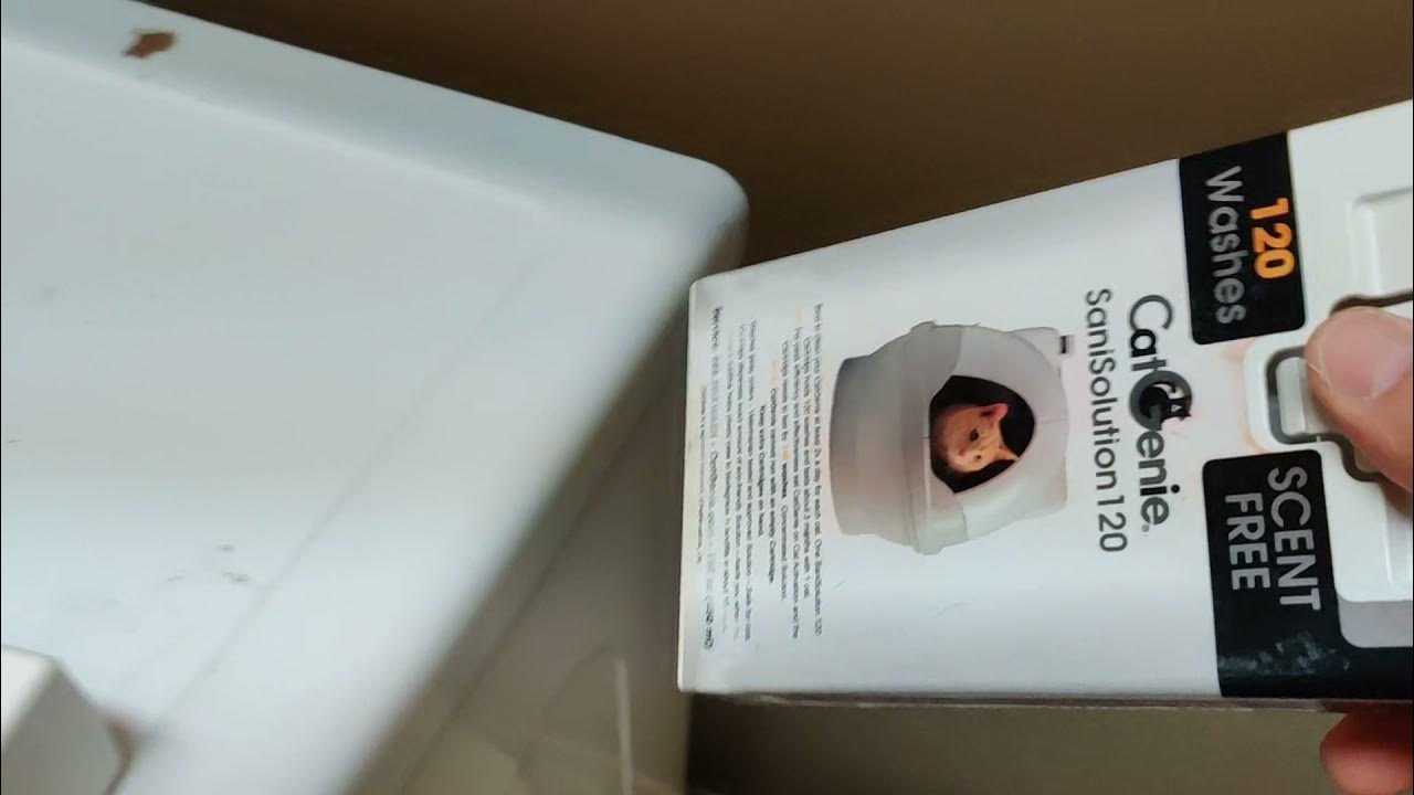 Cat genie cartridge error YouTube