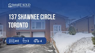 137 SHAWNEE CIRCLE | Bright & Spacious Back-Split 5 Semi-Detached Home In Toronto's Pleasant View.
