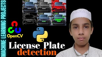 License Plate detection - Machine Learning Projects