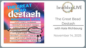 The Great Bead Destash is here!