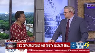 Attorney discusses not guilty verdict of former officers