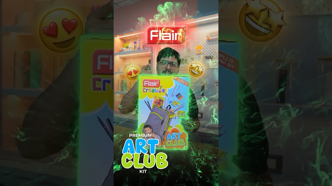 WoW 🤩 Flair Art Club Kit is Amazing 