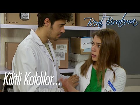 Zeynep ve Emre oda da kilitli kalıyor -  Beni Bırakma 51. Bölüm